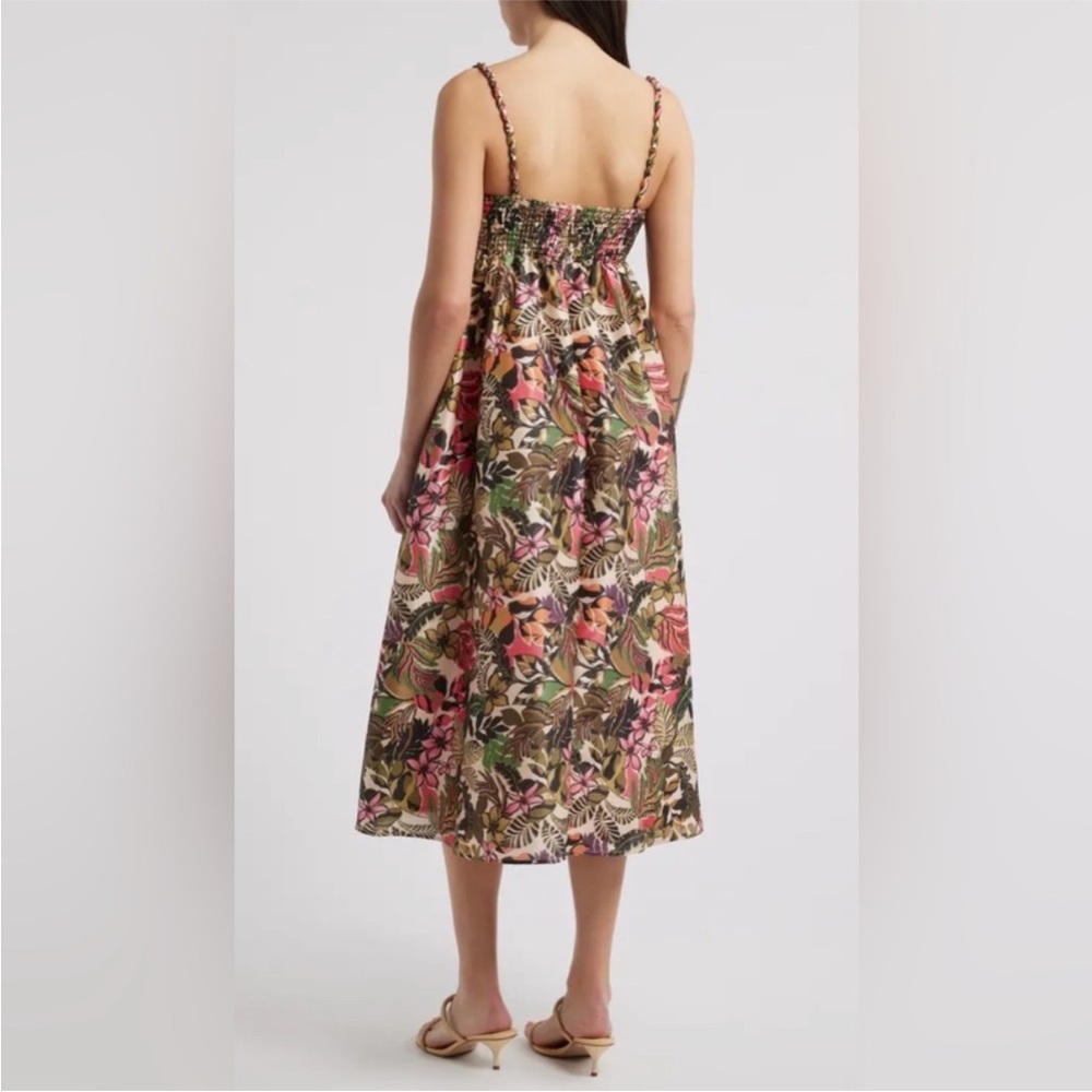 New Hutch Twist Strap Sleeveless Midi dress - Picture 3 of 14